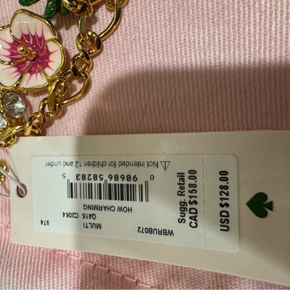 NWT kate spade Hawaiian Charm Bracelet🌴🌺 - Picture 9 of 9